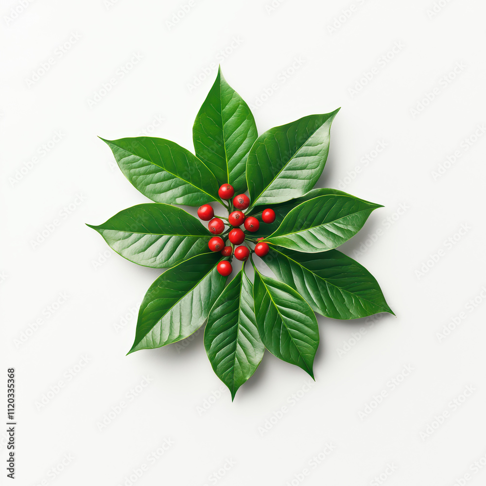 vibrant arrangement of green holly leaves with bright red berries creates festive and cheerful display, perfect for seasonal decorations or nature inspired themes vibrant arrangement of green holly leaves with bright red berries creates festive and cheerful display, perfect for seasonal decorations or nature inspired themes