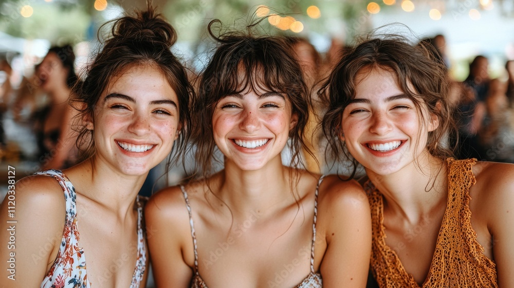 Jóvenes, disfrutando de una gran fiesta en la playa, con bebidas y risas. Concepto de vacaciones y juventud. Jóvenes, disfrutando de una gran fiesta en la playa, con bebidas y risas. Concepto de vacaciones y juventud.