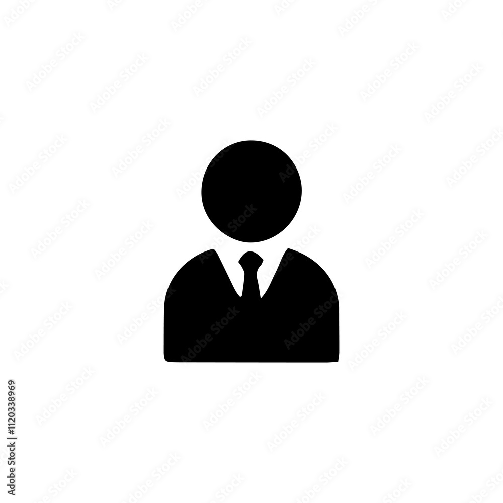 Simple Vector Icon of a formal wear – Logo Design Illustration Simple Vector Icon of a formal wear – Logo Design Illustration