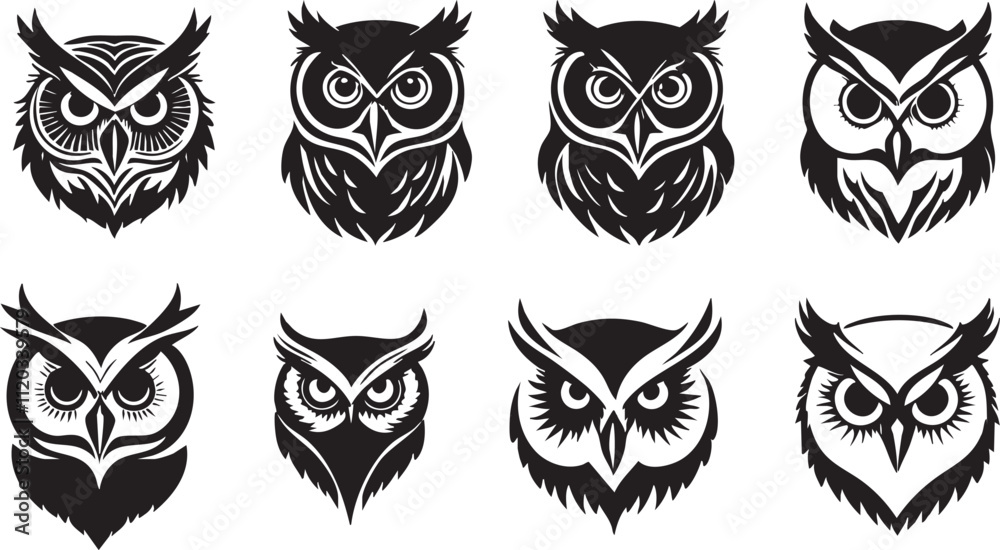 Fototapeta premium Whimsical Owl Illustration for Storybook Art 