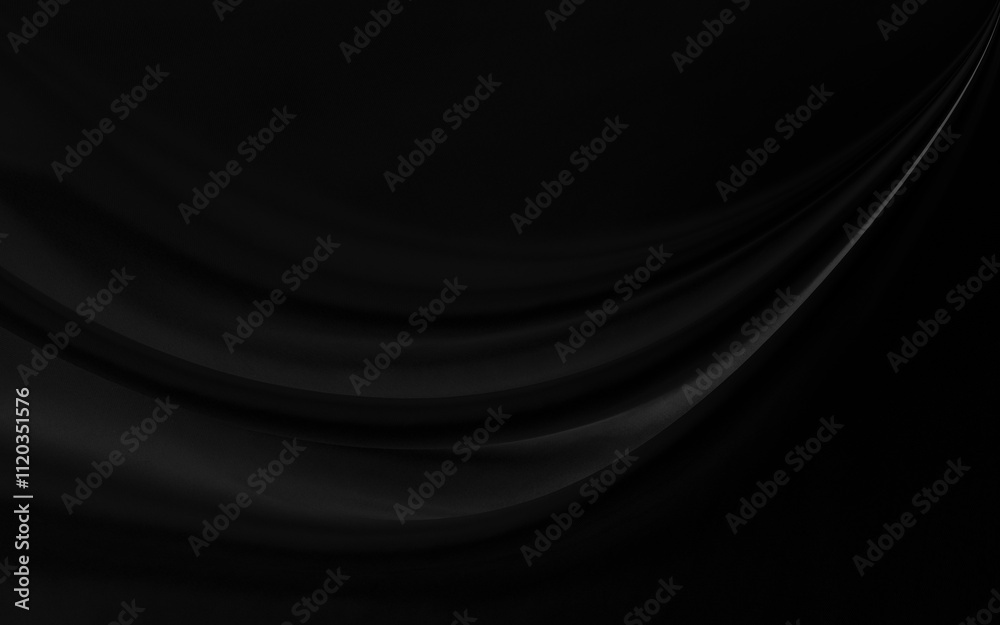 Black gray satin dark fabric texture luxurious shiny that is abstract silk cloth background with patterns soft waves blur beautiful. Black gray satin dark fabric texture luxurious shiny that is abstract silk cloth background with patterns soft waves blur beautiful.
