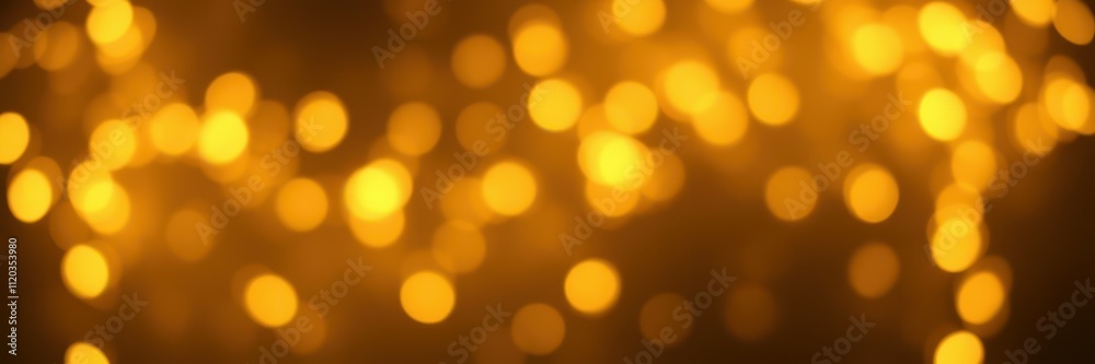 Golden bokeh lights create a warm and enchanting atmosphere for an evening celebration Golden bokeh lights create a warm and enchanting atmosphere for an evening celebration