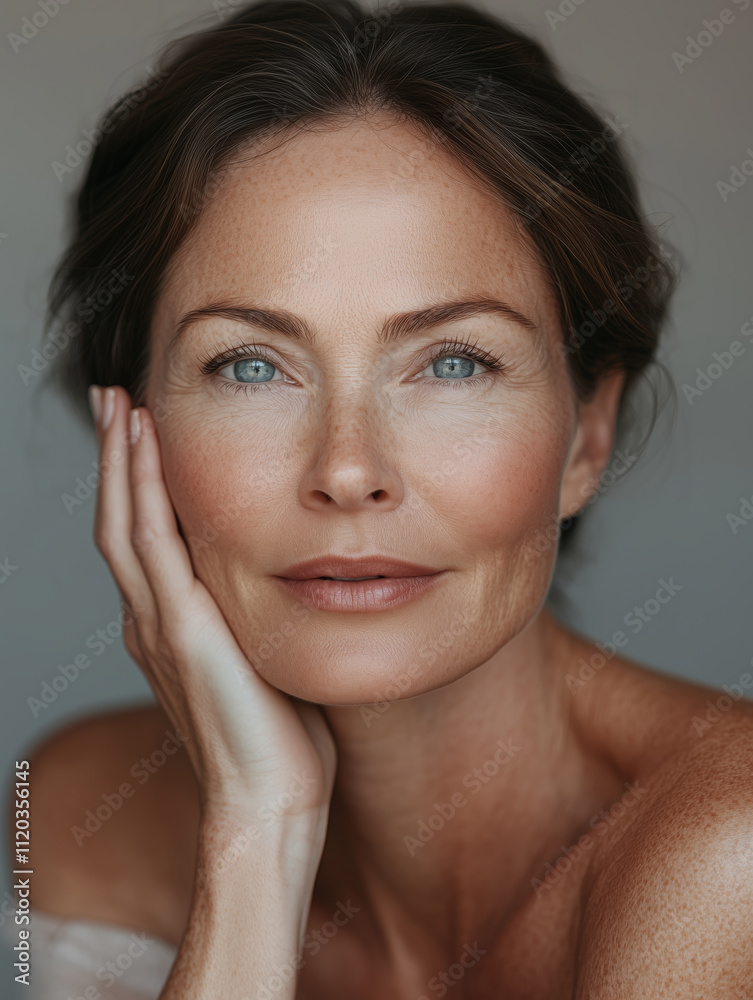 Natural Beauty Portrait of Confident Woman Natural Beauty Portrait of Confident Woman