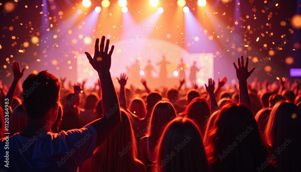 Thrilling Concert Atmosphere Thrilling Concert Atmosphere