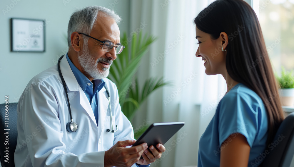 Fototapeta premium Doctor and Patient Consultation
