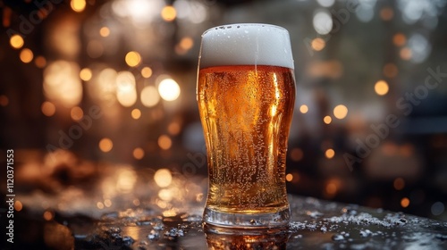 Cerveza fría.