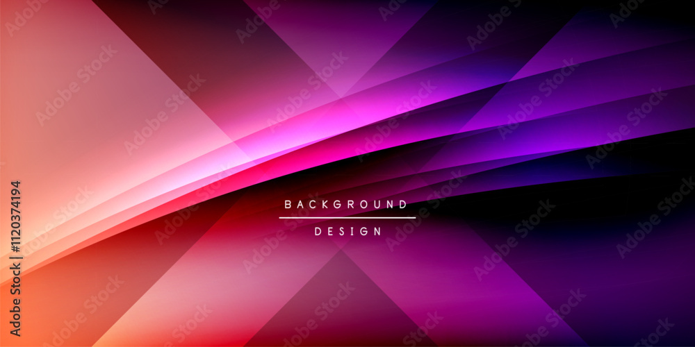 Expressive poster with shadow lines. Features technology, minimalist, and business themes, bright vibrant color schemes Expressive poster with shadow lines. Features technology, minimalist, and business themes, bright vibrant color schemes