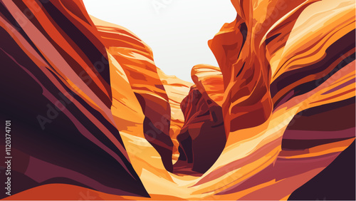Antelope Canyon's Majestic Rock Formations