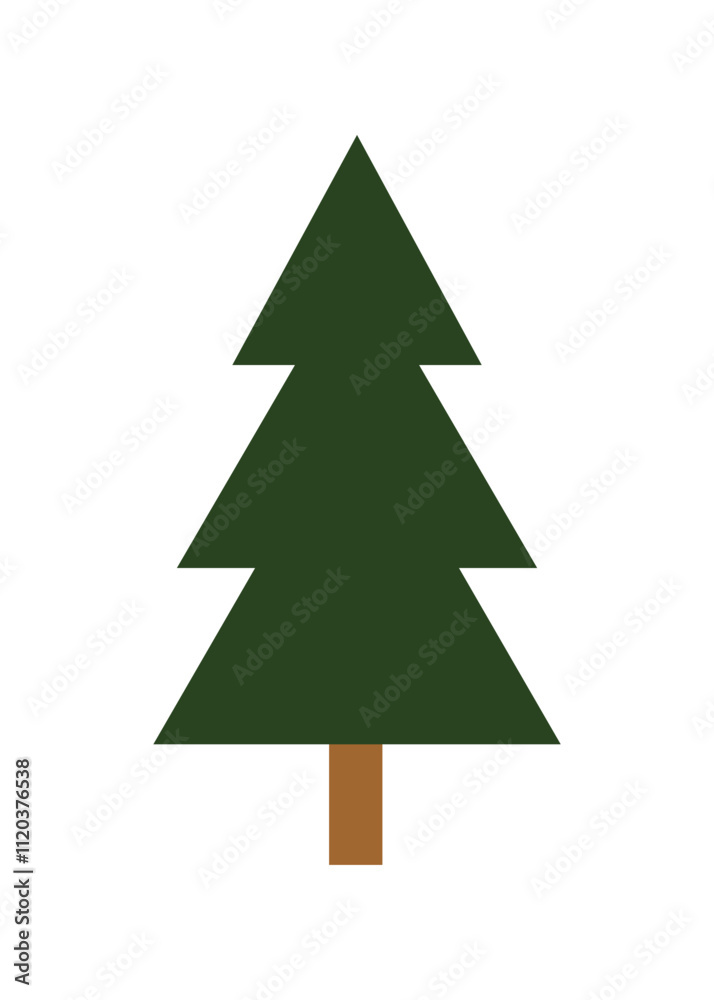 green Christmas tree Christmas tree for Christmas. Vector.. green Christmas tree Christmas tree for Christmas. Vector..