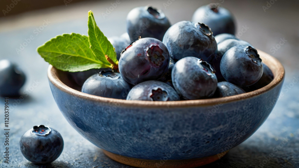 Fresh blueberries in a bowl, close-up. Organic and diet food. Healthy eating concept. Fresh blueberries in a bowl, close-up. Organic and diet food. Healthy eating concept.