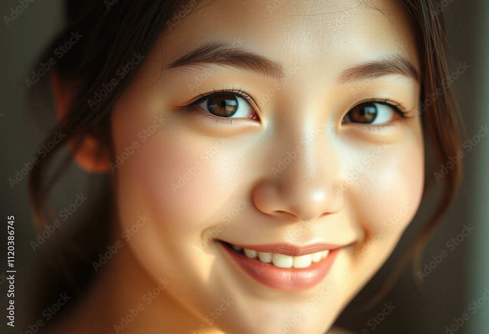 Portrait of a smiling Asian woman Portrait of a smiling Asian woman