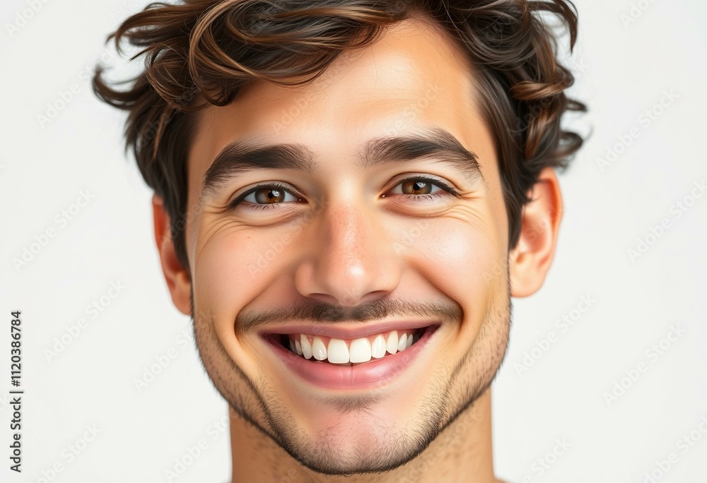 Warm and inviting male portrait Warm and inviting male portrait