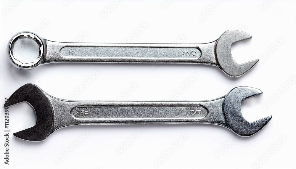 wrench isolated on white background wrench isolated on white background