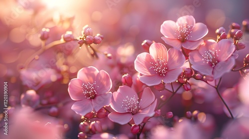 Spring Flowers Ultra High Definition Stunning Wallpaper Visuals: Diverse Artistic Inspirations from Nature, Architecture, and Abstract Design
