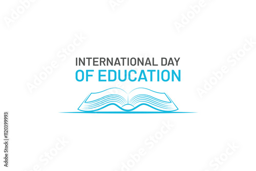 International day of education vector illustration