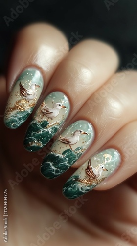 動物のネイルアート