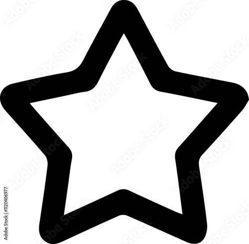 Star simple icons set designed in filled and stroke style
 photo