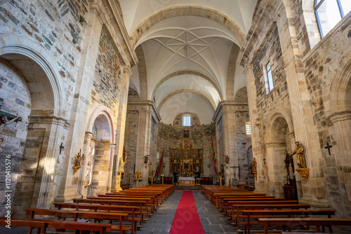 Parish of the Assumption, Monastery of Santa María de Carracedo, 10th century, Carracedo del Monasterio, El Bierzo region, Castile and Leon, Spain