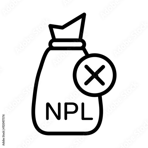 NPL icon Thin line art collection