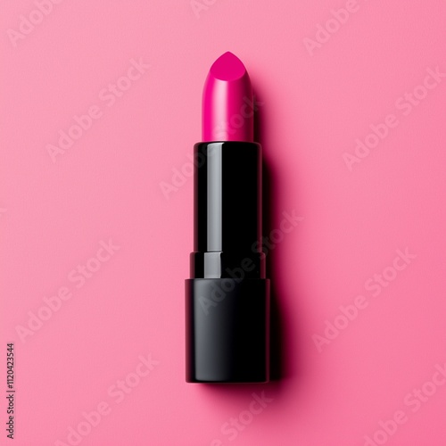 pink lipstick on pink background