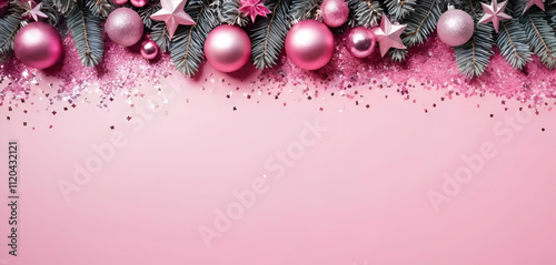  Pink christmas decoration