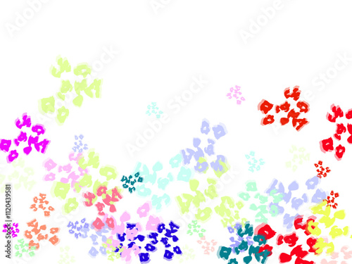 background with butterflies