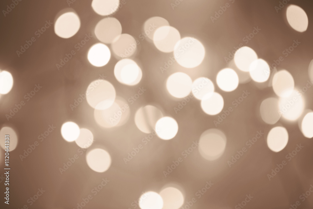 A beautiful display of soft, glowing bokeh lights in champagne hues, adding warmth and coziness. Perfect for holiday and festive designs, adding a touch of elegance. Demonstrating color of 2025 year. A beautiful display of soft, glowing bokeh lights in champagne hues, adding warmth and coziness. Perfect for holiday and festive designs, adding a touch of elegance. Demonstrating color of 2025 year.