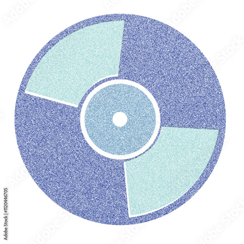 Record Risograph Shape