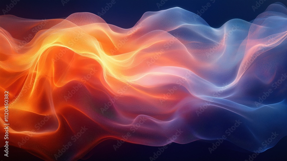 Fototapeta premium abstract image purple and orange stripes