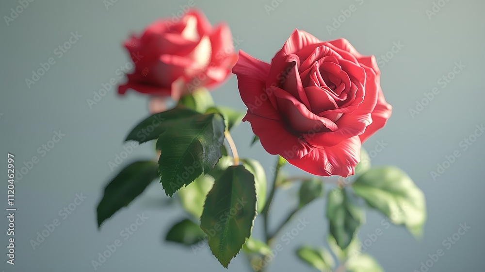 A big, beautiful, red rose with dewdrops on it on a dark background. A big, beautiful, red rose with dewdrops on it on a dark background.