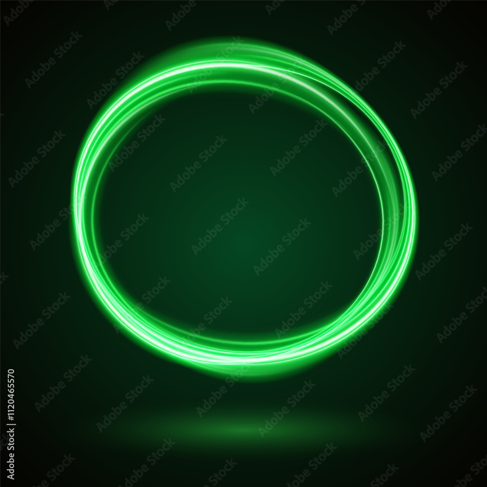 Light Green Neon Ring: Circular Glow with Movement and Speed Effect for Dynamic Visuals and Web Design Light Green Neon Ring: Circular Glow with Movement and Speed Effect for Dynamic Visuals and Web Design