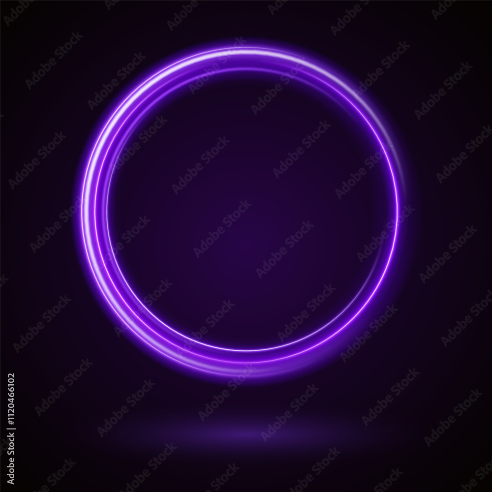 Light Purple Neon Ring: Circular Glow with Movement and Speed Effect for Dynamic Visuals and Web Design Light Purple Neon Ring: Circular Glow with Movement and Speed Effect for Dynamic Visuals and Web Design