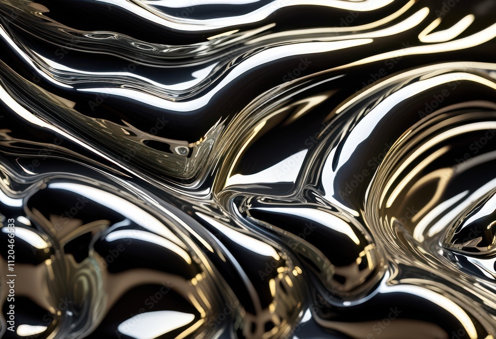 intricate detailed close view smooth shiny polished metal surface featuring captivating reflective patterns textures under natural light, metallic, shine intricate detailed close view smooth shiny polished metal surface featuring captivating reflective patterns textures under natural light, metallic, shine