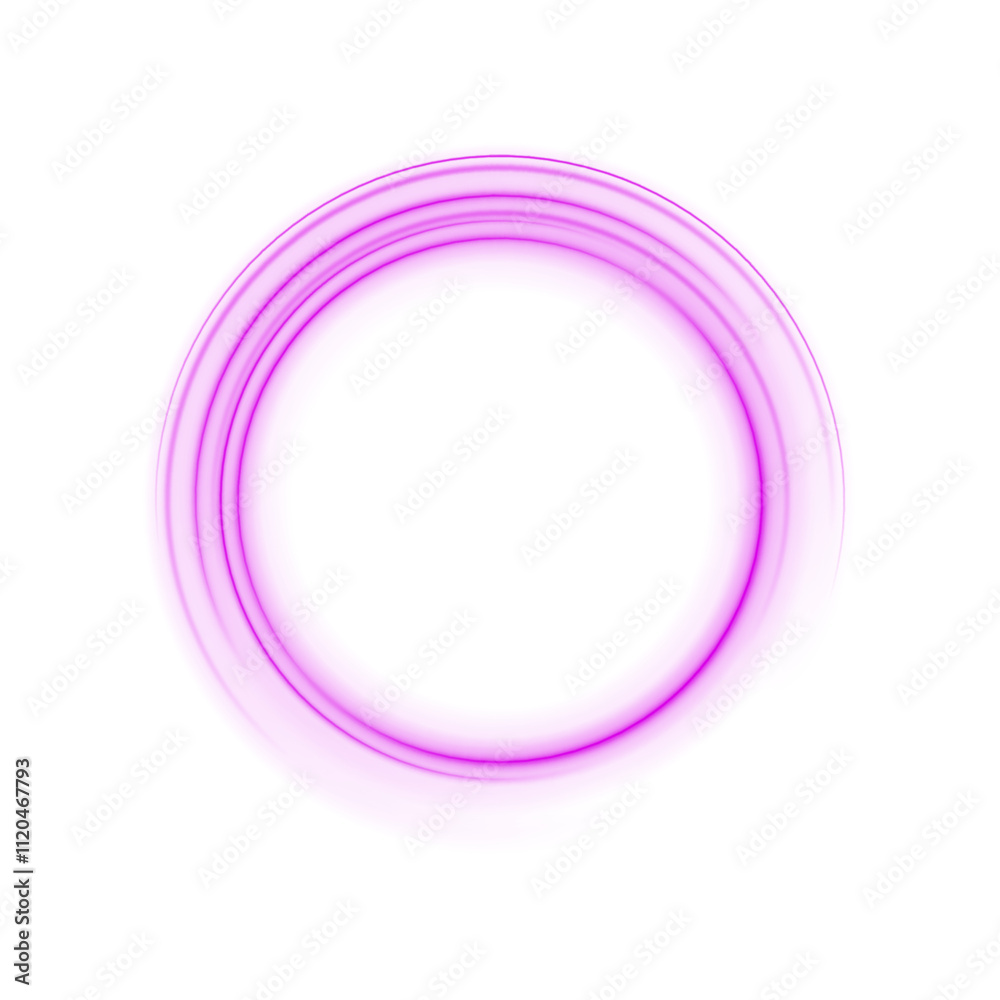 Vector circular light beam isolated on transparent background. Ethereal light portal sign with strange. Magic pink circle. Glitter round ellipse line with flash lights. Vector circular light beam isolated on transparent background. Ethereal light portal sign with strange. Magic pink circle. Glitter round ellipse line with flash lights.