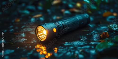 High-Performance Flashlight with Multiple Brightness Settings for Versatile Outdoor Use photo