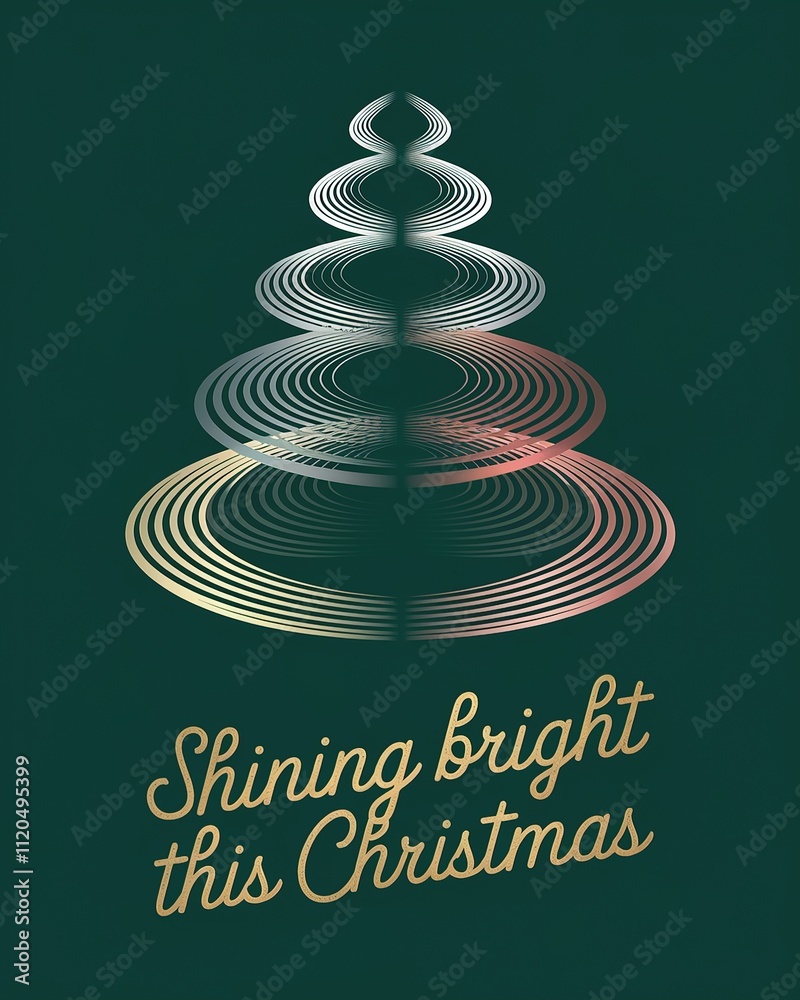 Christmas and New Year Card - Shining bright this Christmas Christmas and New Year Card - Shining bright this Christmas