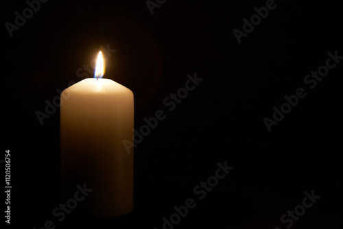 candle, candles, black background, death, grief, loss
