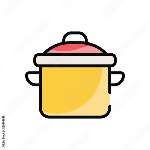 Cooking Pot vector icon