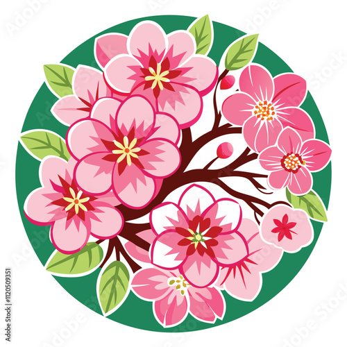 Minimalistic Floral Line Art