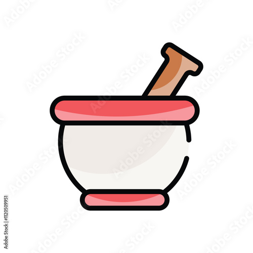 Mortar and Pestle vector icon
