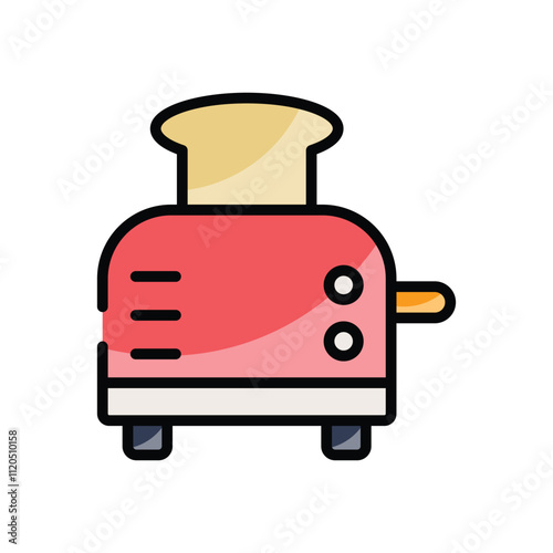 Toaster vector icon