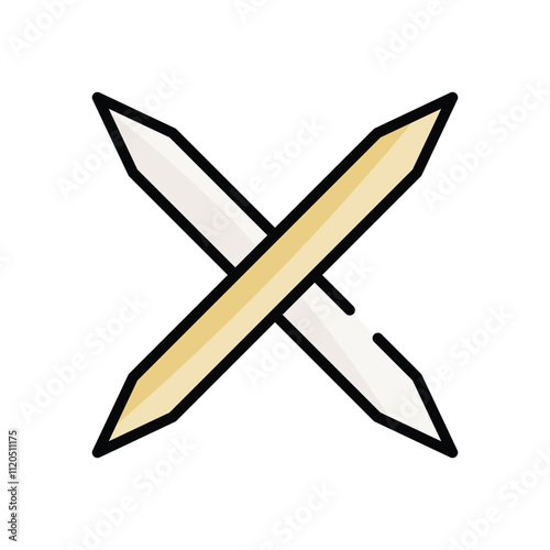 Toothpick vector icon