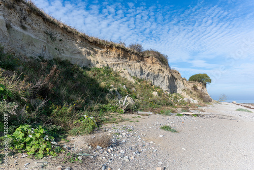 Küstenlinie an der Ostsee - die Steilküste bei Boltenhagen