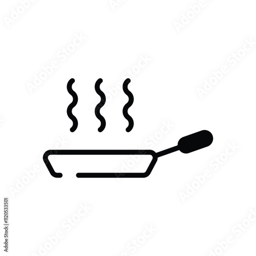 Frying Pan vector icon