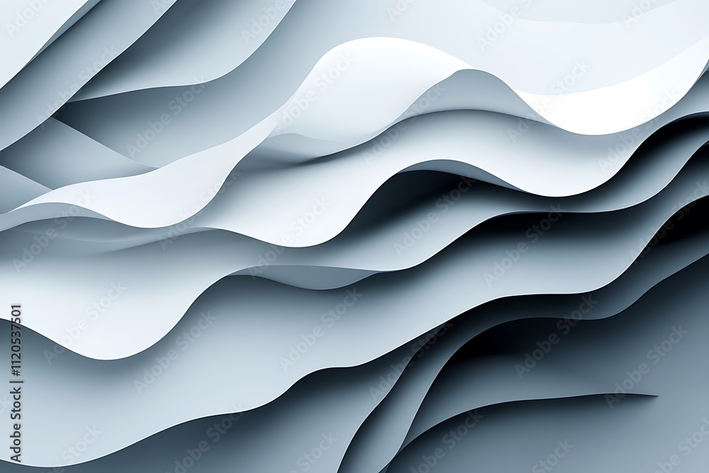 Obraz premium abstract blue background with waves