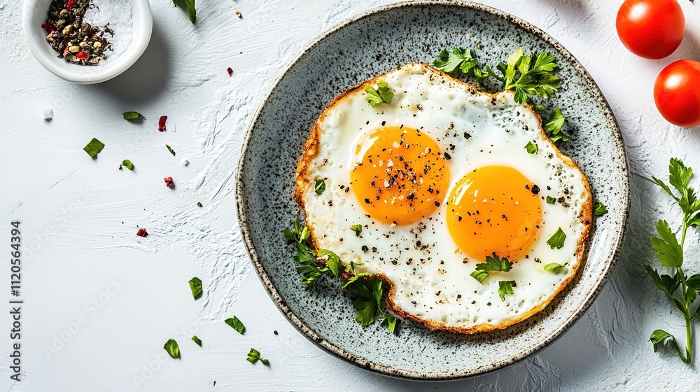 Fried Egg - Simple and Golden Breakfast Delight Fried Egg - Simple and Golden Breakfast Delight