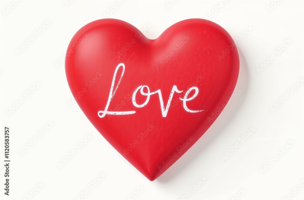 The photograph features a heart-shaped balloon with the word The photograph features a heart-shaped balloon with the word