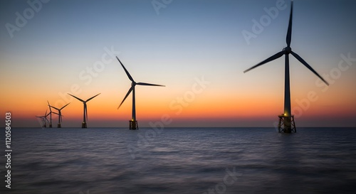 Wind Energy Harvested at Sea photo