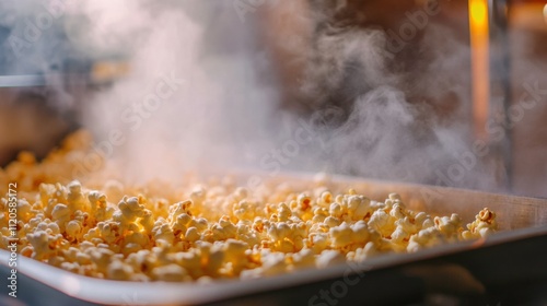 Fresh Popcorn Machine with Rising Steam