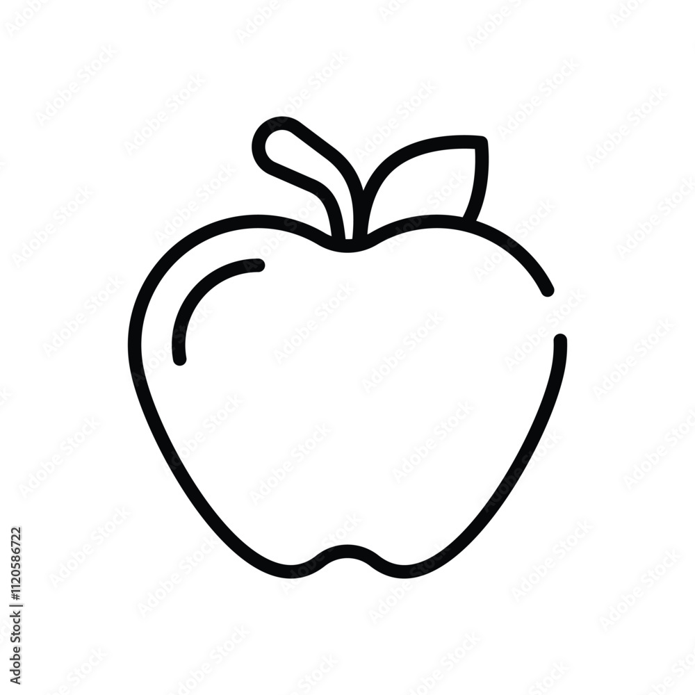 Apple vector icon Apple vector icon